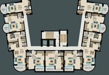 Квартира 2+1 в Анталии, Турция | PBB-45432