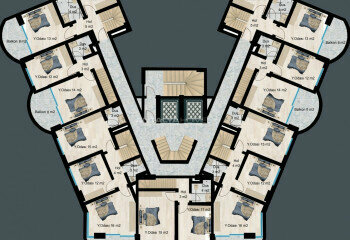 Квартира 2+1 в Анталии, Турция | PBB-45432