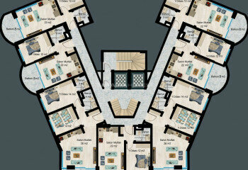 Квартира 2+1 в Анталии, Турция | PBB-45432