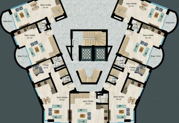 Квартира 2+1 в Анталии, Турция | PBB-45432