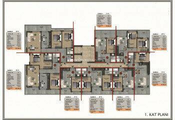 Квартира 4+1 в Анталии, Турция | SBB-45653