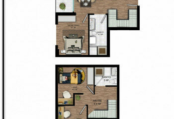 Квартира 1+1 в Анталии, Турция | SBB-45555