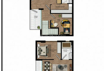 Квартира 1+1 в Анталии, Турция | SBB-45555