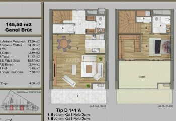 Квартира 1+1 в Стамбуле, Турция | PKK-46306