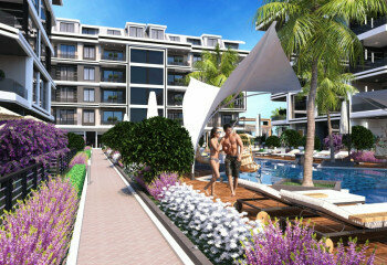 Квартира 3+1 в Оба, Алания, Турция | PTE-24623