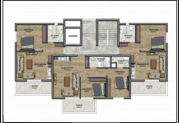 Квартира 2+1 в Анталии, Турция | PKK-45495