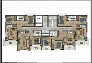 Квартира 2+1 в Анталии, Турция | PKK-45495