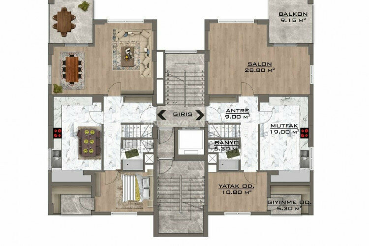 Квартира 5+1 в Бурсе, Турция | PBB-46928