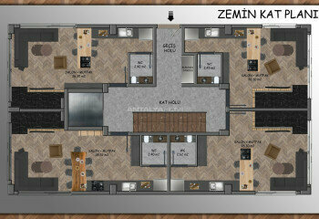 Квартира 3+1 в Муратпаше, Анталия, Турция | STE-45586