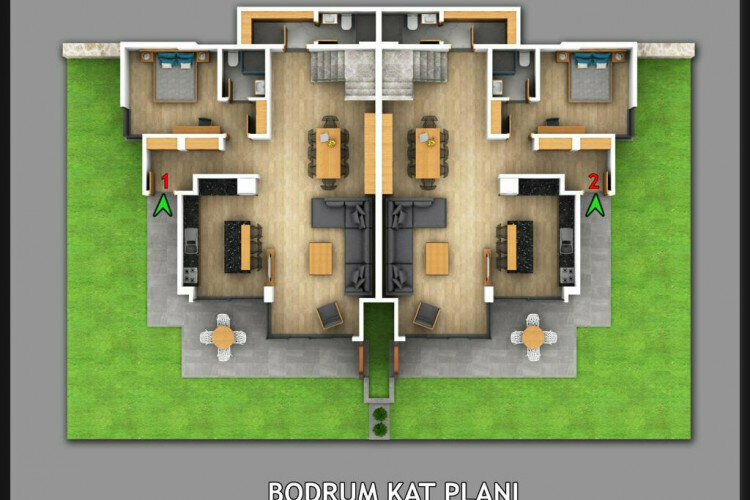 Квартира 2+1 в Калкане, Турция | STE-21915