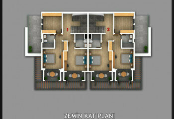 Квартира 2+1 в Калкане, Турция | STE-21915