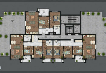 Квартира 2+1 в Анталии, Турция | SBB-45646