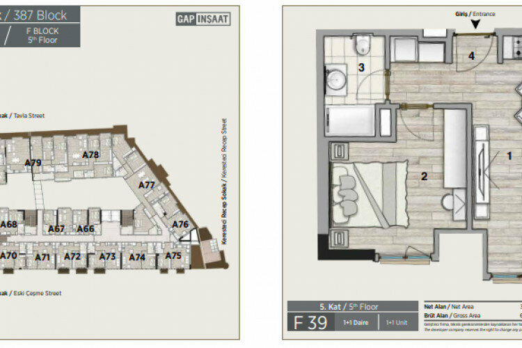 Квартира 1+1 в Бейоглу, Стамбул, Турция | STE-33438
