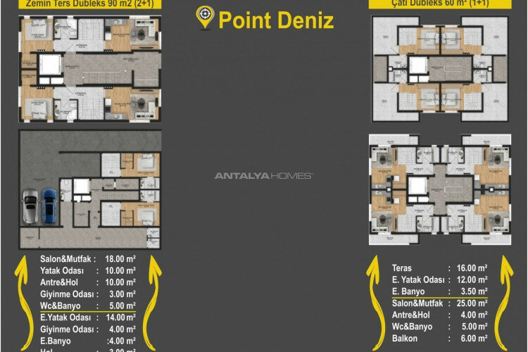 Квартира 2+1 в Муратпаше, Анталия, Турция | SBB-45657