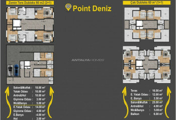 Квартира 1+1 в Муратпаше, Анталия, Турция | STE-45658