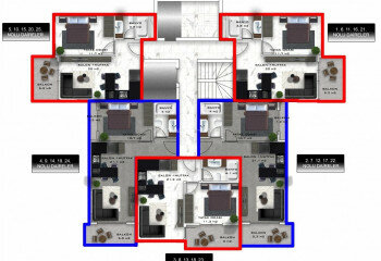 Квартира 2+1 в Анталии, Турция | PKK-45512