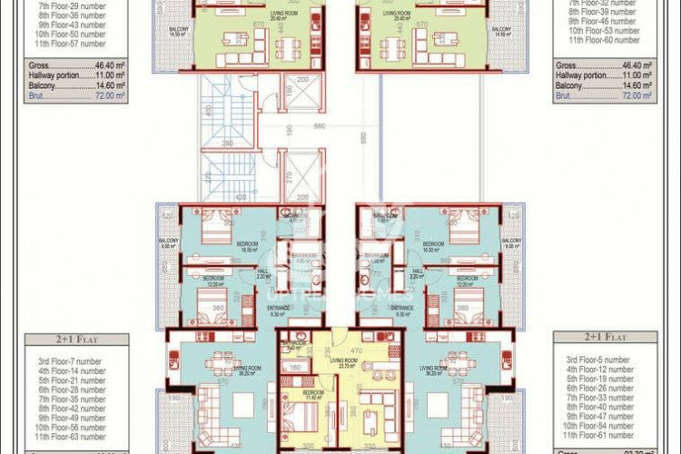 Квартира 1+1 в Махмутларе, Алания, Турция | STE-11986