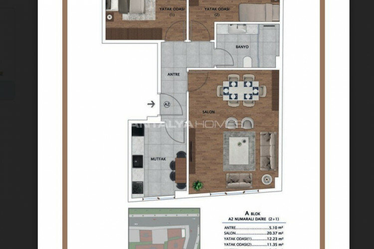 Квартира 4+1 в Бейоглу, Стамбул, Турция | PTE-46767