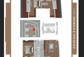 Квартира 2+1 в Бейоглу, Стамбул, Турция | PBB-46765