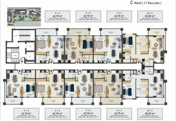 Квартира 1+1 в Анталии, Турция | SBB-45052