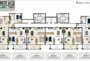 Квартира 1+1 в Анталии, Турция | SBB-45052