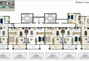 Квартира 1+1 в Анталии, Турция | SBB-45052
