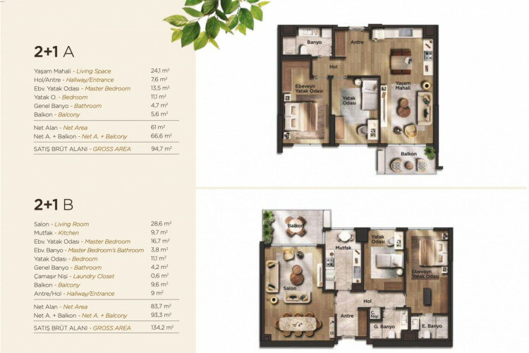 Квартира 2+1 в Стамбуле, Турция | PBB-46709