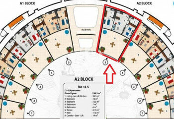 Квартира 2+1 в Конаклы, Алания, Турция | PTE-18775