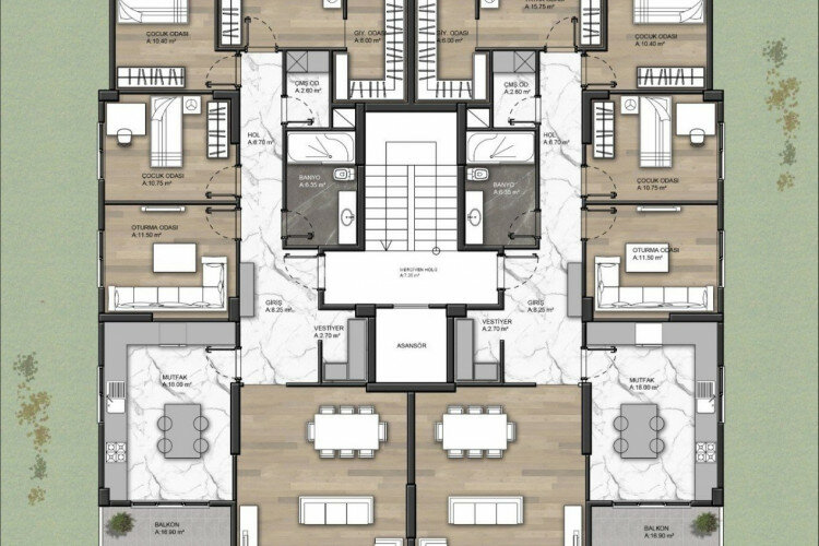 Квартира 4+1 в Бурсе, Турция | PBB-46905