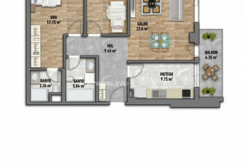 Квартира 3+1 в Стамбуле, Турция | PBB-46463