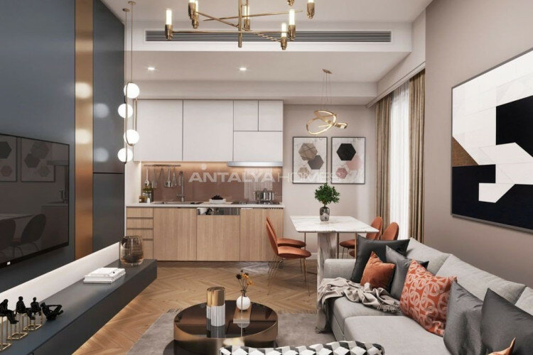 Квартира 1+1 в Стамбуле, Турция | PTE-46543