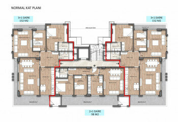 Квартира 3+1 в Анталии, Турция | STE-44995