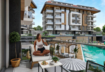 Квартира 3+1 в Алании, Турция | STE-34703