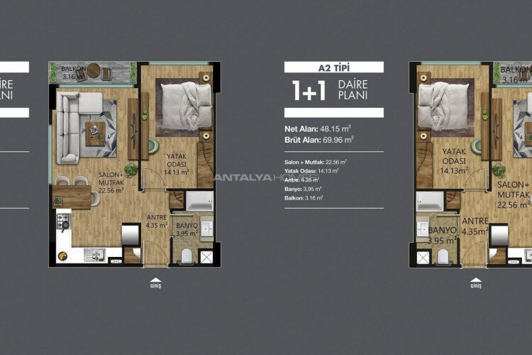 Квартира 3+1 в Ялове, Турция | PTE-46970