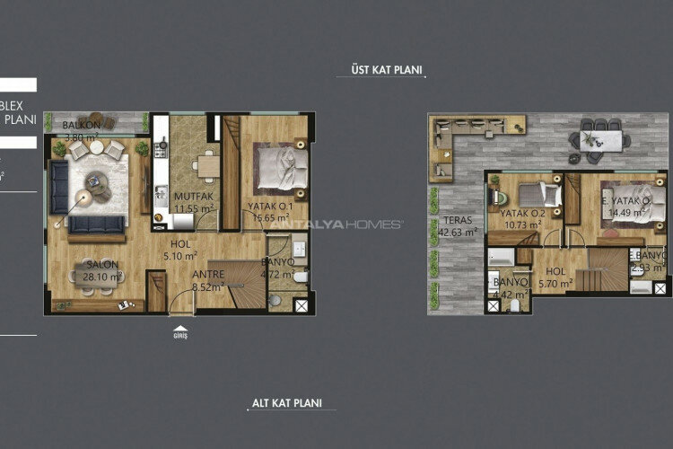 Квартира 3+1 в Ялове, Турция | PTE-46970