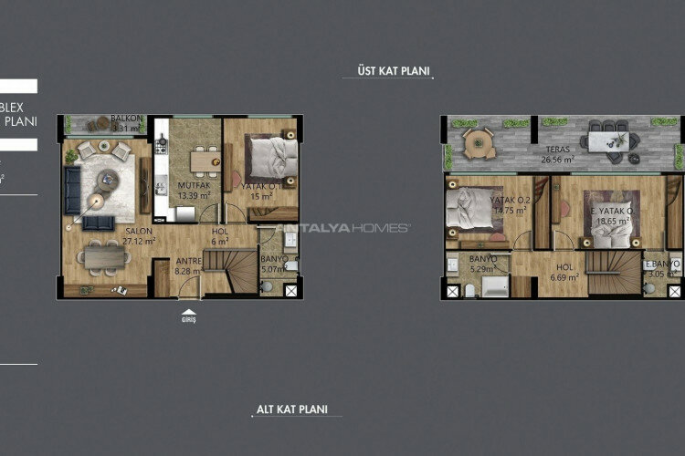 Квартира 3+1 в Ялове, Турция | PTE-46970