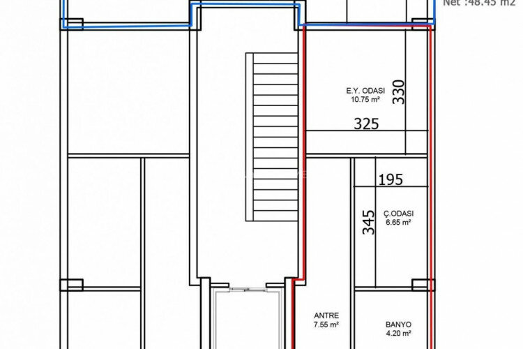 Квартира 2+1 в Муратпаше, Анталия, Турция | SBB-45573