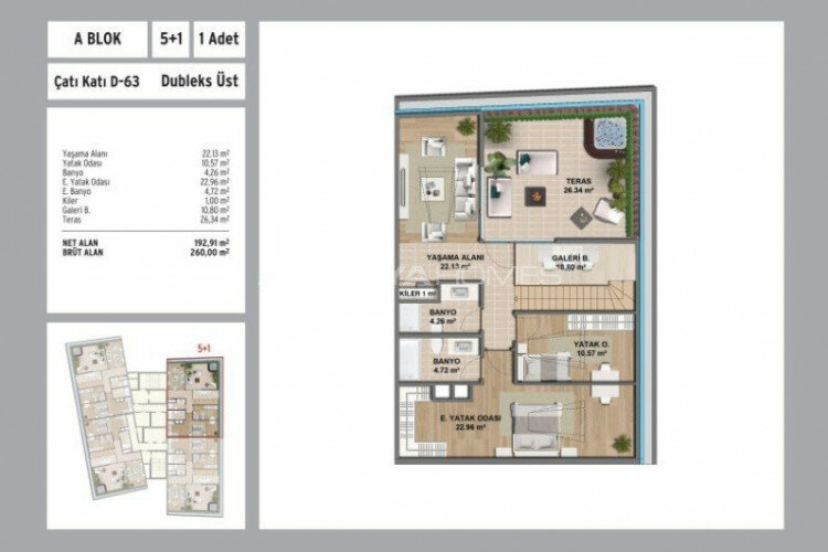 Квартира 3+1 в Малтепе, Стамбул, Турция | PBB-46366