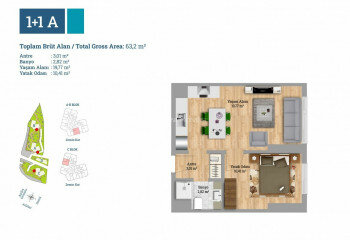 Квартира 3+1 в Картале, Стамбул, Турция | PBB-46408