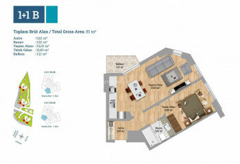 Квартира 3+1 в Картале, Стамбул, Турция | PBB-46408