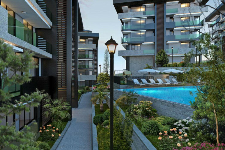 Квартира 1+1 в Стамбуле, Турция | PKK-13536