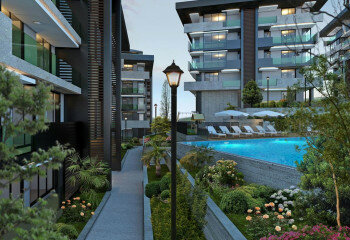 Квартира 1+1 в Стамбуле, Турция | PKK-13536