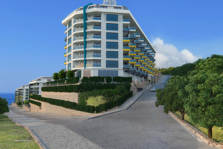 Квартира 1+1 в Каргыджаке, Алания, Турция | PTE-13518