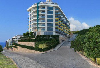 Квартира 1+1 в Каргыджаке, Алания, Турция | PTE-13518