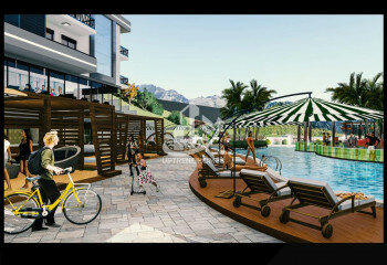 Квартира 1+1 в Махмутларе, Алания, Турция | STE-11825