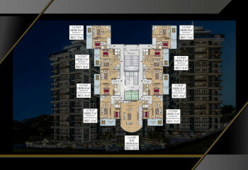 Квартира 1+1 в Махмутларе, Алания, Турция | STE-11825