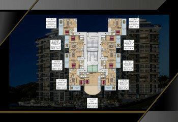 Квартира 1+1 в Махмутларе, Алания, Турция | STE-11825