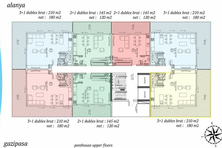 Квартира 2+1 в Махмутларе, Алания, Турция | PTE-13891