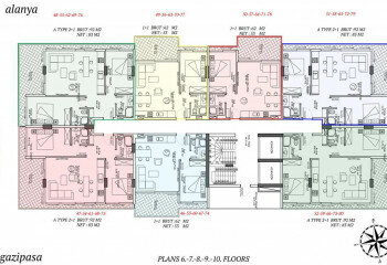 Квартира 2+1 в Махмутларе, Алания, Турция | PTE-13891