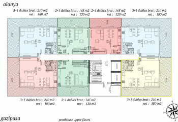 Квартира 2+1 в Махмутларе, Алания, Турция | PTE-13891